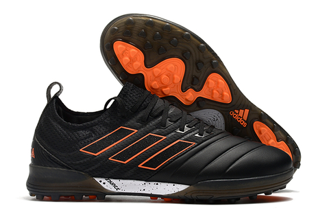 Chuteira Copa 20.3 Society Adidas - Preto+Laranja - comprar online