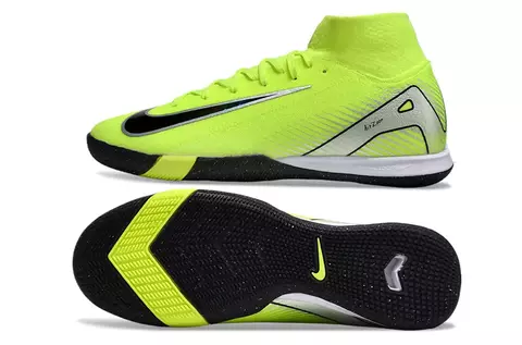Chuteira Nike Mercurial Superfly 10 Elite Futsal IC - Verde/Preto - comprar online