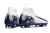 Chuteira Nike Air Zoom Mercurial Superfly 10 Elite Campo - Branco/Preto/Azul na internet