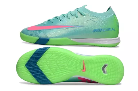 Chuteira Nike Mercurial Vapor 16 Elite Futsal - Verde/Rosa - comprar online