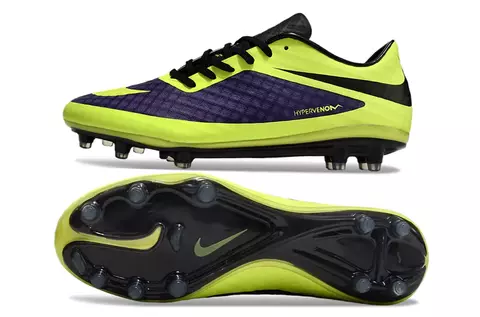Chuteira Nike Hypervenom Phantom FG - Verde/Preto - comprar online