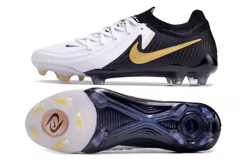 Chuteira Nike Campo Phantom GX2 Elite Campo FG - Preto/Branco - comprar online