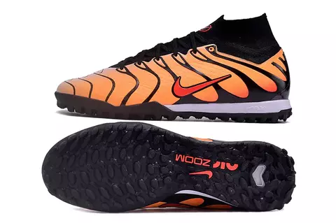 Chuteira Nike Mercurial Superfly 9 Elite Society - Laranja/Preto - comprar online