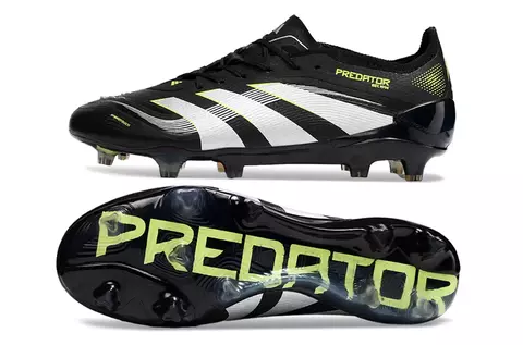 Chuteira Adidas Predator Elite 25 Campo FG - Preto/Branco - comprar online