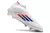 Chuteira Adidas F50 Elite Mid Campo - Branco/Vermelho/Azul - loja online
