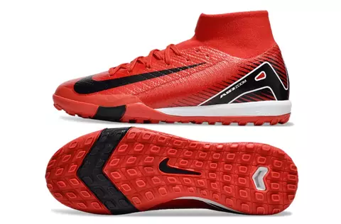 Chuteira Nike Mercurial Superfly 10 Elite Society - Vermelho/Preto/Branco - comprar online