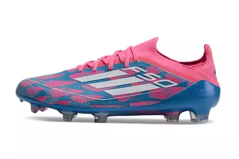 Chuteira Adidas F50+.1 Elite FG - Azul/Rosa - comprar online