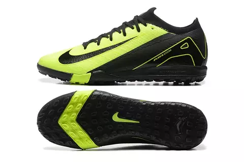 Chuteira Nike Mercurial Vapor 16 Elite Society - Preto/Verde - comprar online