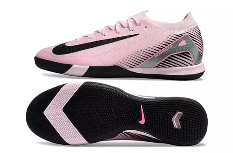 Chuteira Nike Mercurial Vapor 16 Elite Futsal - Rosa/Preto - comprar online