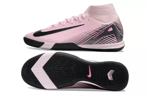 Chuteira Nike Mercurial Superfly 10 Elite Futsal IC - Rosa/Preto - comprar online