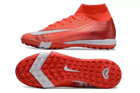 Chuteira Nike Mercurial Superfly 10 Elite Society - Vermelho/Branco - comprar online