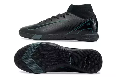 Chuteira Nike Mercurial Superfly 10 Elite Futsal IC - Preto - comprar online