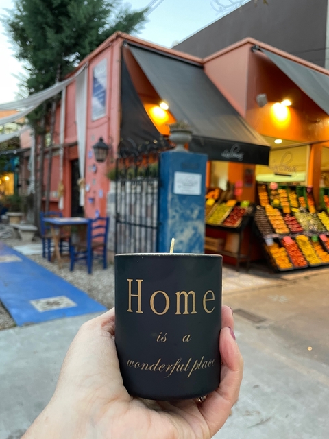 Vela de soja “Fanal Home”