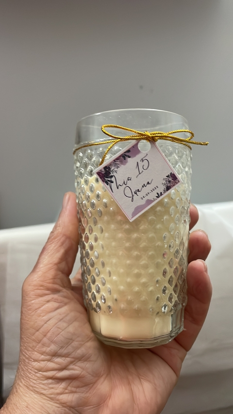 Vela de soja “Juana”