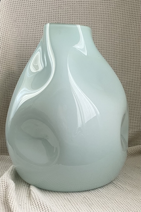 Jarrón Opal Blanco Grande