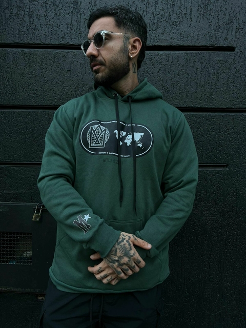 Moletom Maladeza World Wide - Verde - comprar online