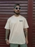 Camisa Collab03 Pássaros - Bege - OverSize - loja online