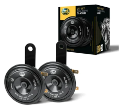 Juego de Bocinas 12 V. 77MM Tipo Mercedes Benz Negra S77 - comprar online