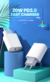 Fonte Power USB C compatível Apple iPhone 7 8 11 12 13 14 15 Pro Max