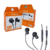 FONE DE OUVIDO INTRA-AURICULAR C/ MICROFONE MALHA - comprar online