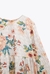 Vestido Rose Print • Zara en internet