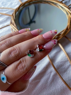 ARO CORAZON ROJO (UNIDAD) - brinella accesorios