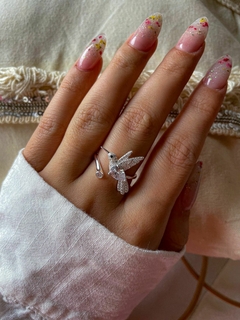 ANILLO COLIBRI CRISTAL (AJUSTABLE) - comprar online