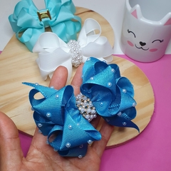 LAÇO BOUTIQUE DUPLO COM PÉROLAS