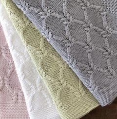 Manta em Tricot - Elegance Noruega - comprar online