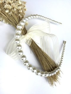 Tiara de Perolas - Modelo Classico
