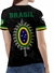 Camiseta Camuflada Brasil Plus Size Feminina Exercito Preto na internet
