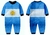 Macacão Pijama Bandeira Argentina infantil América Moletom - comprar online