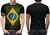 Camiseta do Brasil Masculina Bandeira Blusa - comprar online