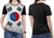 Camiseta Coreia do Sul PLUS SIZE Feminina Blusa - comprar online