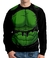 Moletom Hulk Infantil UNISSEX Roupas blusa casaco Rasgada