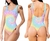 Body maio Tie Dye Lingerie Tai Dai cavado