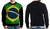Moletom Brasil Adulto Brasilia Bandeira UNISSEX blusa casaco - comprar online