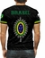 Camiseta Camuflada Brasil Masculina Blusa Caveira Exercito P na internet