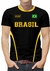 Camiseta Seleção Brasil UV50 Masculina Plus Size Futeboi - comprar online