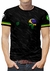 Camiseta Camuflada Brasil Masculina Blusa Caveira Exercito P