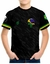 Camiseta Camuflada Brasil Meninos Infantil Blusa Exercito Pr