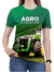 Camiseta Agro Plus Size Feminina Blusa Agricultura Brasil