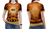 Camiseta Festa Junina Feminina Blusa Arraia Xadrez São João - comprar online
