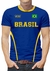 Camiseta Seleção Brasil UV50 Masculina Plus Size Futeboi - loja online