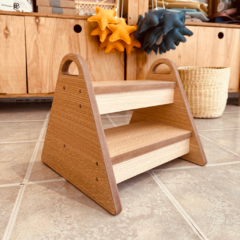 Escalerita de alcance de madera