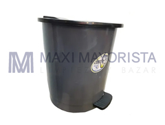 CESTO DE RESIDUOS 14L. CON PEDAL CROM. X4