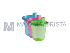 VASO SORBITO CROM 200CC. X6U.