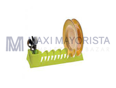 ESCURRIDOR DE PLATOS MODENA CROM X3U. - comprar online