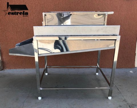 Debulhador de uva - manual 100% Aço Inox