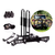 Transbike Plataforma Engate Para 3 Bikes Reclinável Led